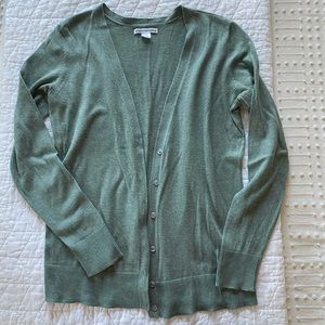 Sage heather cardigan